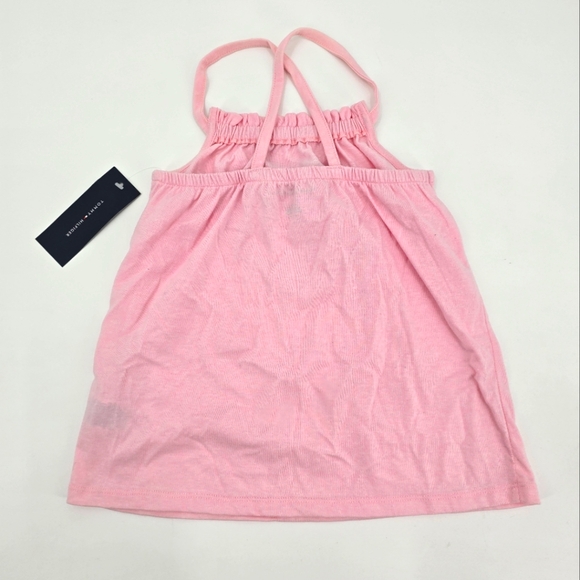 Tommy Hilfiger Girl Pink Heart Camisole for Kids Size 6 - Picture 3 of 3